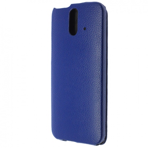 Чехол-раскладной для HTC One E8 Melkco синий фото 2