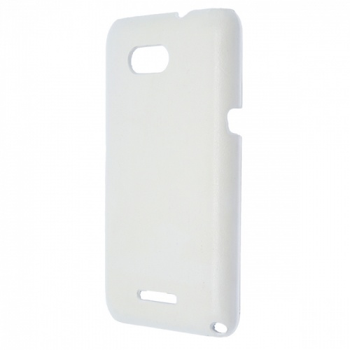 Чехол-накладка для Sony Xperia E4G Aksberry белый