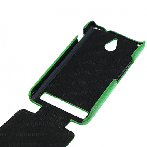 Чехол-раскладной для Sony Xperia E1 Aksberry зеленый фото 3