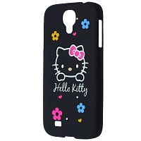 Чехол-накладка для Samsung i9500 Galaxy S4 Neon Hello Kitty
