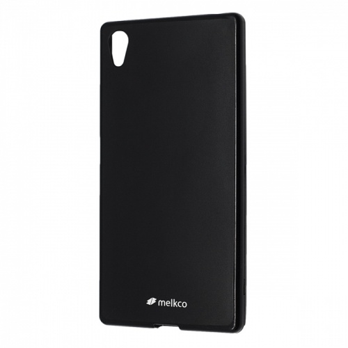Чехол-накладка для Sony Xperia Z5 Melkco TPU черный