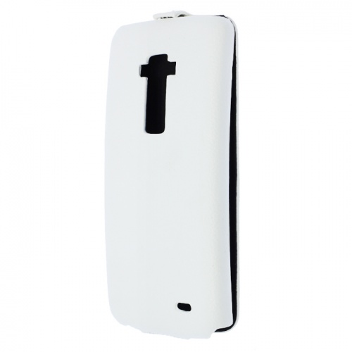 Чехол-раскладной для LG Optimus G Flex F340 Aksberry белый фото 3