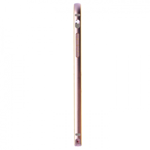 Бампер для iPhone 6/6S Сomma Aluminum розовый фото 2