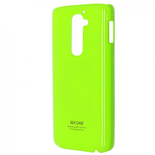 Чехол-накладка для LG Optimus G2 SGP зеленый