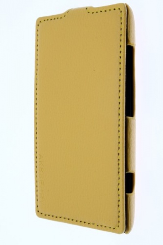 Чехол-раскладной для Nokia Lumia 520/525 Aksberry желтый фото 2