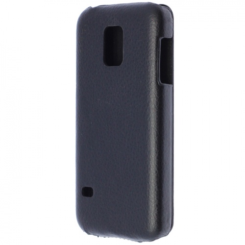 Чехол-раскладной для Samsung G800 Galaxy S5 mini Aksberry черный фото 2