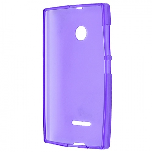 Чехол-накладка для Microsoft Lumia 435/532 Just фиолетовый фото 2