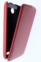 Чехол-раскладной для Lenovo A516 Aksberry красный