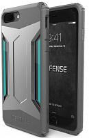 Чехол-накладка для iPhone 7/8 Plus X-Doria Defense Gear серый