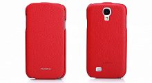Чехол-раскладной для Samsung i9500 Galaxy S4 Nuoku ROYALI9500RED красный 