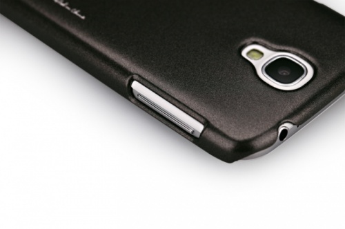 Чехол-накладка для Samsung i9500 Galaxy S4 Rock Naked Shell черный фото 5