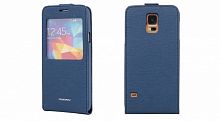 Чехол-раскладной для Samsung i9600 Galaxy S5 Nuoku CRADLESGS5BLU синий