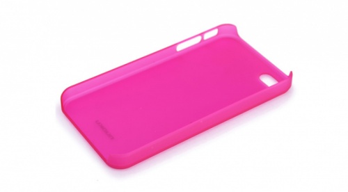 Чехол-накладка для iPhone 4/4S Nuoku FRESHIP4PNK розовый фото 6