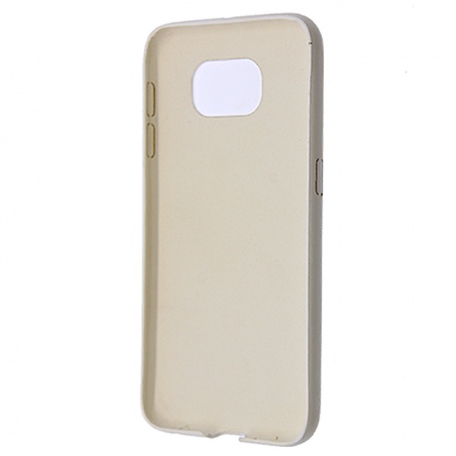 Чехол-накладка для Samsung Galaxy S6 Aksberry Slim Soft белый фото 2