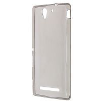 Чехол-накладка для Sony Xperia C3 Just Slim серый