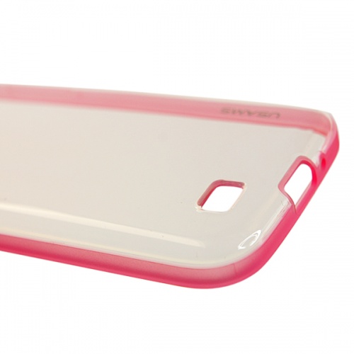 Чехол-накладка для Samsung i9500 Galaxy S4 Usams Shine On розовый фото 2