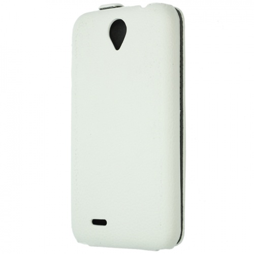 Чехол-раскладной для Lenovo A850 Art Case белый фото 2