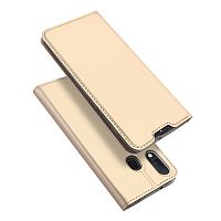 Чехол-книга для Samsung A10E/A20E Dux Ducis Skin Book case золотая