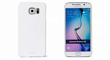Чехол-накладка для Samsung Galaxy S6 Nuoku SOFTSGS6WHI белый