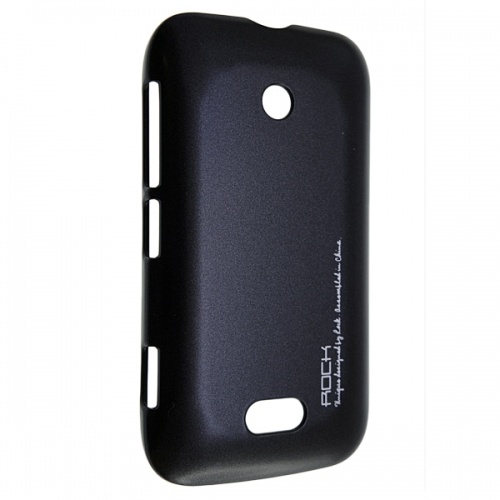 Чехол-накладка для Nokia Lumia 510 Rock Naked Shell черный