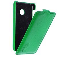 Чехол-раскладной для Nokia Lumia 530 Aksberry зеленый