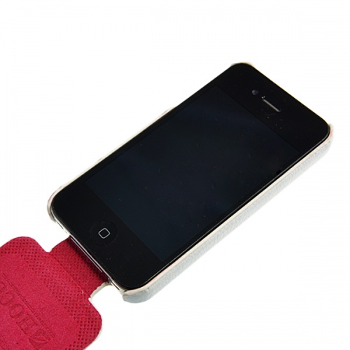 Чехол-раскладной для iPhone 4/4S Hoco Duke Advanced 2 белый фото 3