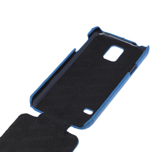 Чехол-раскладной для Samsung G800 Galaxy S5 mini Aksberry синий фото 2