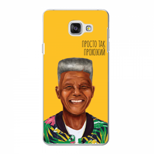 Чехол-накладка для Samsung Galaxy A7 2016 Deppa Hipstory Mandela