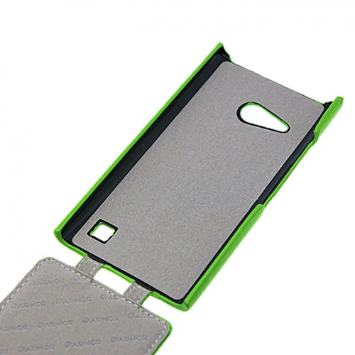 Чехол-раскладной для Nokia Lumia 730/735 Armor Full зеленый фото 3