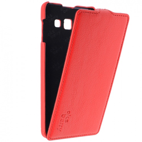 Чехол-раскладной для Samsung Galaxy A7 Aksberry красный