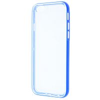 Чехол-накладка для iPhone 6/6S Hoco Steel Double-Color Flash Case синий
