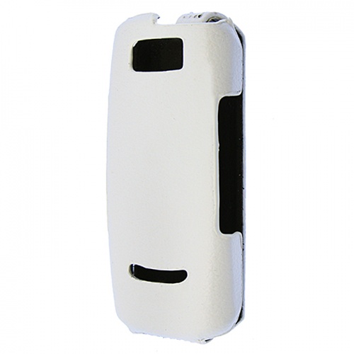 Чехол-раскладной для Nokia Asha 305 Aksberry белый фото 3