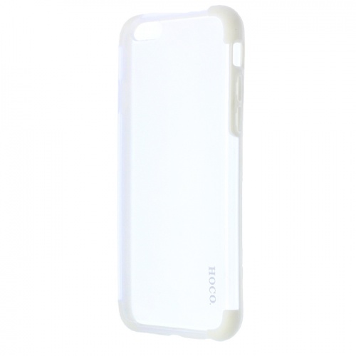 Чехол-накладка для iPhone 6/6S Hoco Steel Double-Color PC + TPU Case белый