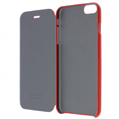 Чехол-книга для iPhone 6/6S Plus Hoco Crystal Fashion красный фото 3