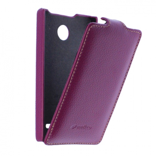 Чехол-раскладной для Nokia X/X+ Melkco фиолетовый