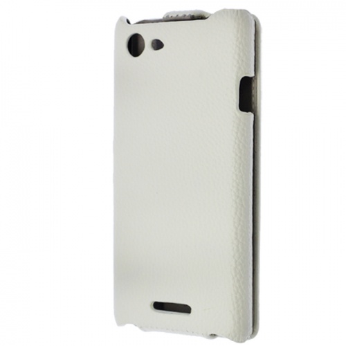Чехол-раскладной для Sony Xperia E3 Sipo белый фото 2