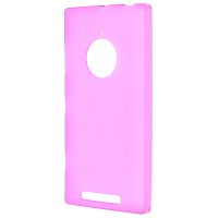Чехол-накладка для Nokia Lumia 830 Silco малиновый