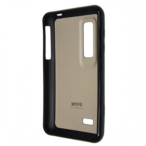 Чехол-накладка для LG Optimus 3D P920 Eyon черный фото 2