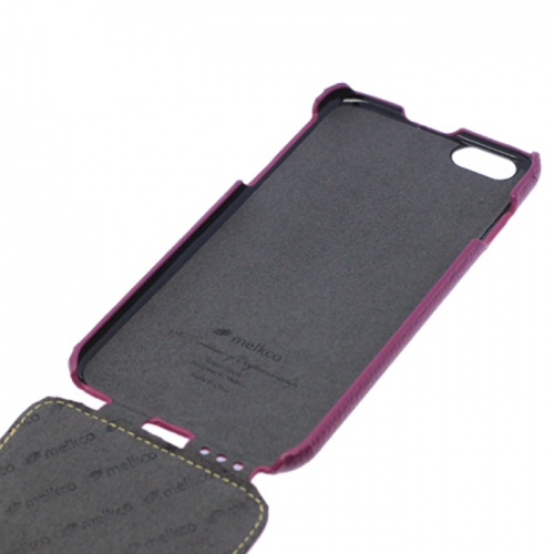 Чехол-раскладной для iPhone 6/6S Plus Melkco фиолетовый фото 3