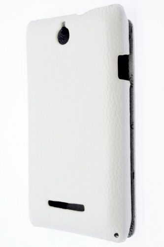 Чехол-раскладной для Sony Xperia E Melkco белый фото 4