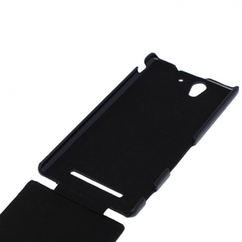 Чехол-раскладной для Sony Xperia C3 Art Case чёрный фото 2