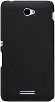 Чехол-накладка для Sony Xperia E4 E2115 Nillkin Super Frosted Shield черный