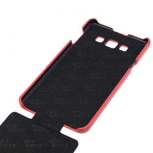 Чехол-раскладной для Samsung Galaxy A7 Aksberry красный фото 2