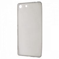 Чехол-накладка для Sony Xperia M5 iBest TPU серый