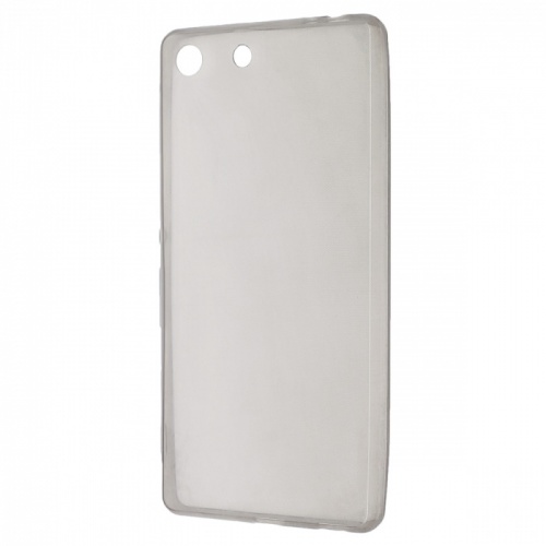 Чехол-накладка для Sony Xperia M5 iBest TPU серый