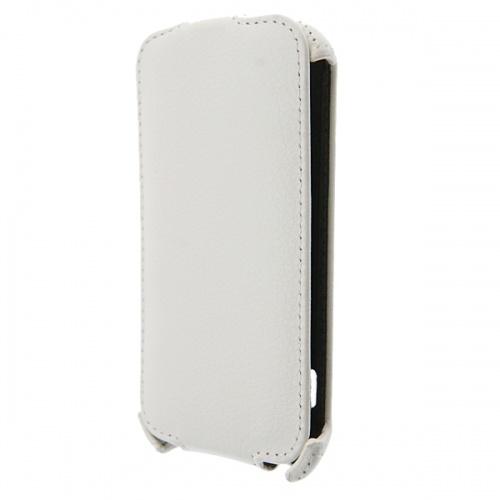 Чехол-раскладной для LG Optimus Sol E730 Armor белый фото 3