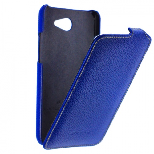 Чехол-раскладной для HTC Desire 516 Melkco синий