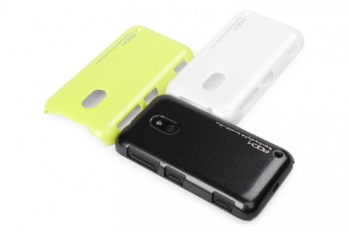Чехол-накладка для Nokia Lumia 620 Rock Naked Shell белый фото 4