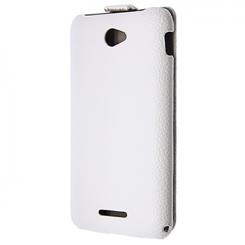 Чехол-раскладной для Sony Xperia E4 Sipo белый фото 3