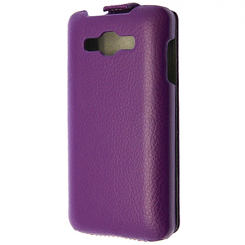 Чехол-раскладной для LG L60/X145 Art Case фиолетовый фото 2